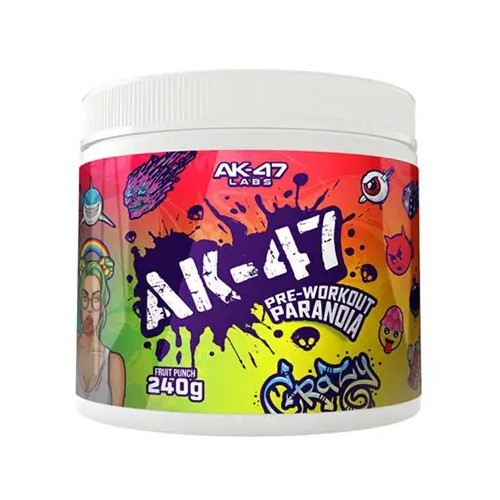 AK47 Pre Workout Paranoia - 240g - Pre Workout - Stimulants