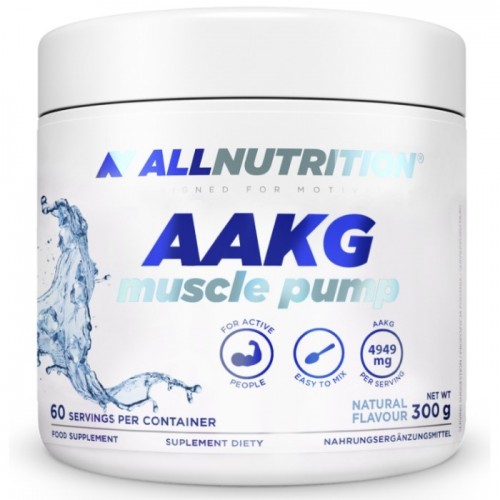 Allnutrition AAKG Muscle Pump V2.0 - 300g Natural - Amino Acids & BCAA