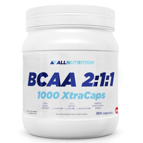 Allnutrition BCAA 2:1:1 1000 XTRACAPS - 360 caps - Amino Acids & BCAA