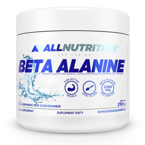 Allnutrition Beta-Alanine Endurance Max - 250g Unflavoured - Single Amino Acids