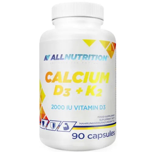 Allnutrition Calcium D3+K2 - 90 caps - Vitamins & Minerals