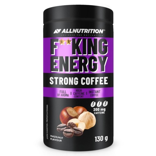 Allnutrition Fitking Energy Strong Coffee - 130g - Healthy Food