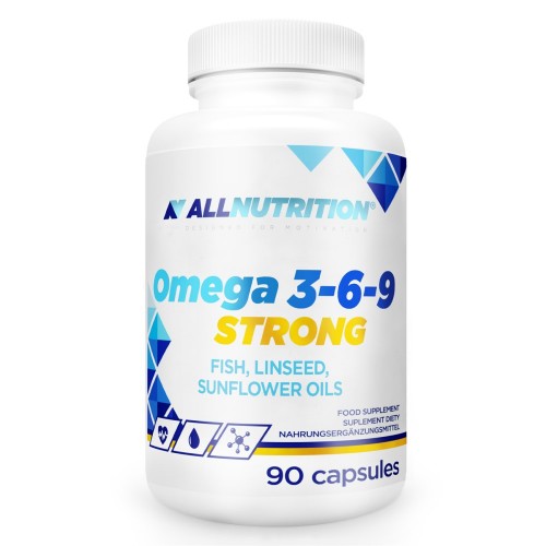 Allnutrition Omega 3-6-9 Strong - 90 caps - Omega 3 Acids & Fish Oils