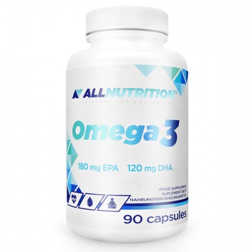 Allnutrition Omega 3 - 90 Caps - Omega 3 Acids & Fish Oils