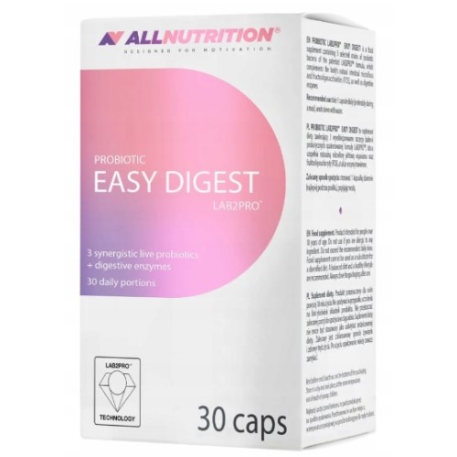 Allnutrition Probiotic Easy Digest LAB2PRO - 30 caps - Digestion Aid