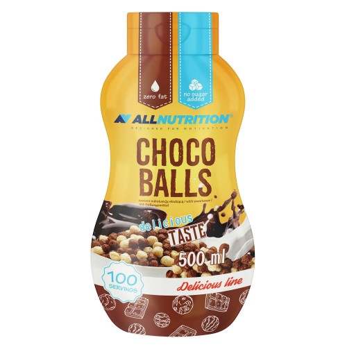 Allnutrition Sweet Sauces - 500ml choco balls - Healthy Food