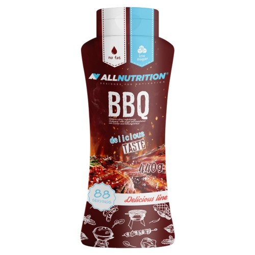 Allnutrition Savoury Sauces - 440g BBQ - Healthy Food