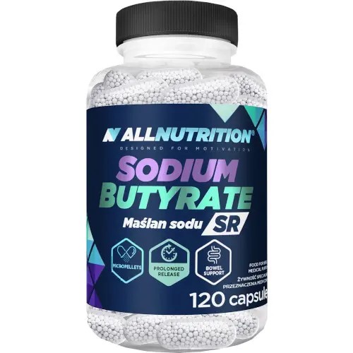 Allnutrition Sodium Butyrate SR - 120 caps - Digestion Aid