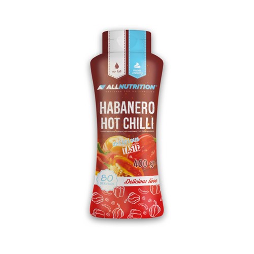 Allnutrition Sweet and Savoury Sauces - 440g Habanero Sweet Chilli *BEST BEFORE 02/08/2024* - Healthy Food