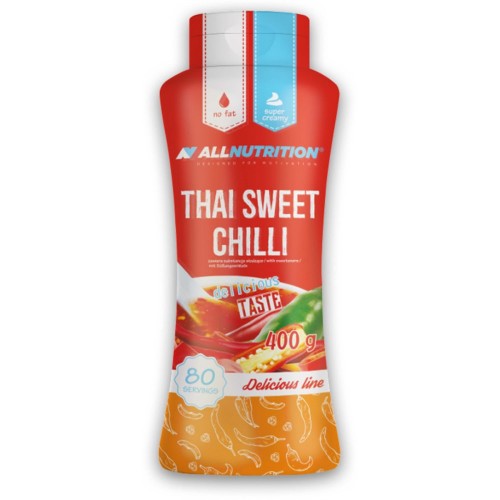 Allnutrition Sweet and Savoury Sauces - 440g Thai Sweet Chilli *BEST BEFORE 27/08/2024* - Healthy Food