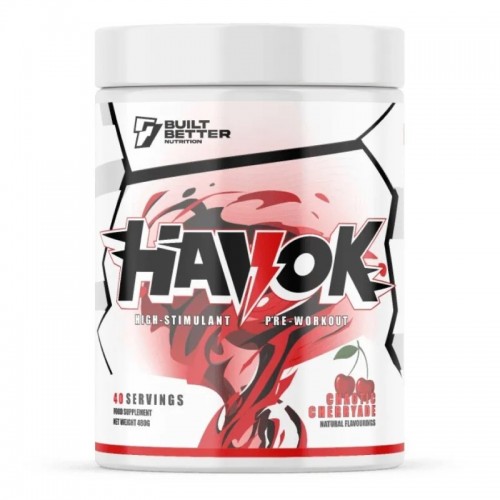 BBN Havok Pre-Workout - 40 servings - Pre Workout - Stimulants