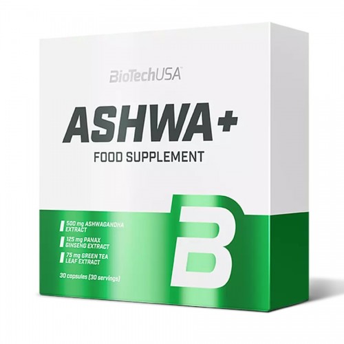 Biotech Usa Ashwa+ - 30 caps - Ashwagandha