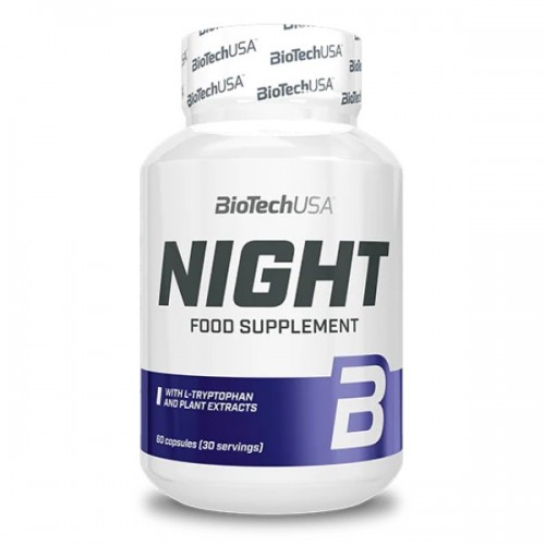 Biotech Usa Night - 60 Caps - Amino Acids & BCAA