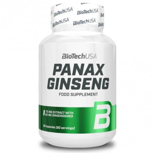 Biotech Usa Panax Ginseng - 60 caps - Focus & Energy