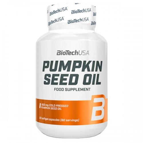 Biotech Usa Pumpkin Seed Oil - 60 softgels - Other Healthy Fats