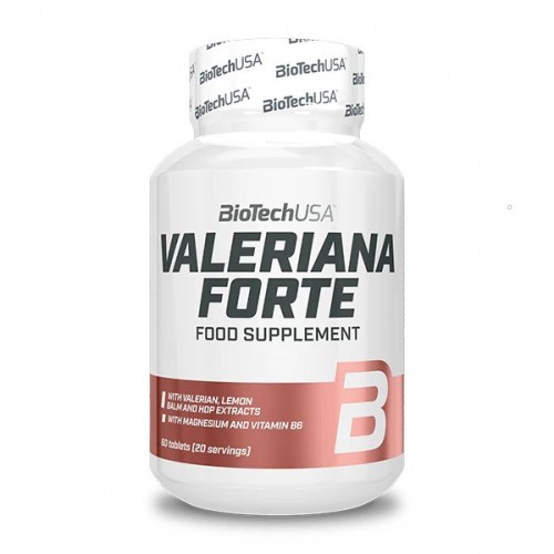 Biotech Usa Valeriana Forte - 60 tabs - Herbs & Plant Extracts