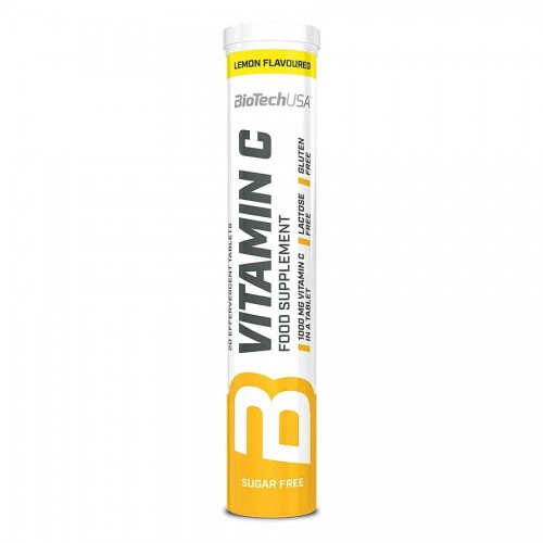 Biotech Usa Vitamin C - 20 Effervescent Tabs - Vitamin C