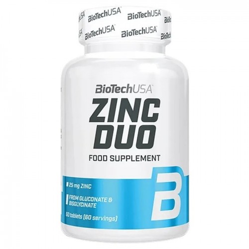 Biotech Usa Zinc Duo - 60 tabs - Minerals