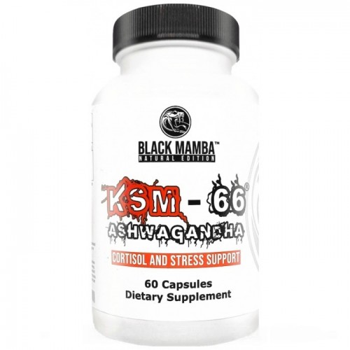 Black Mamba KSM-66 Ashwagandha - 60 caps - Ashwagandha