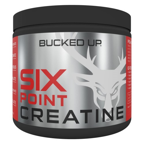 Bucked Up 6 Point Creatine - 172.5g Unflavoured - Endurance & Strength