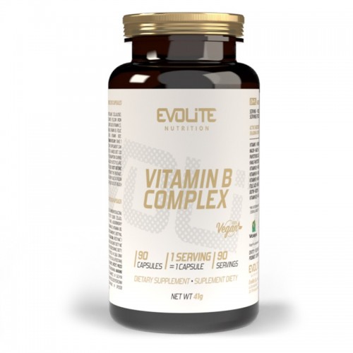 Evolite Vitamin B Complex - 90 caps - Multivitamins