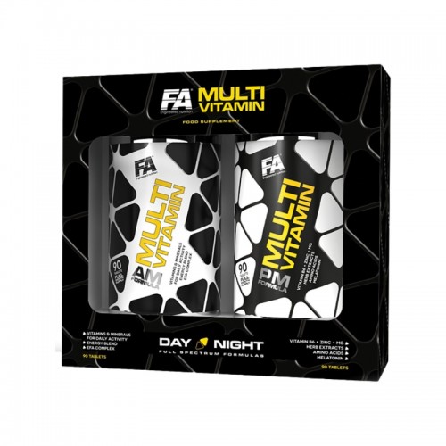 FA Nutrition Multivitamin AM PM Formula - 2x90 tabs - Multivitamins