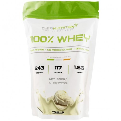 Flexi Nutrition 100% Whey Protein - 300g - Whey Protein