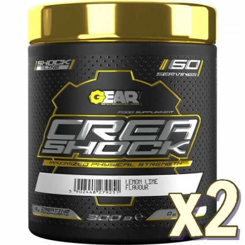 GEAR Crea Shock - 600g - Creatine Monohydrate