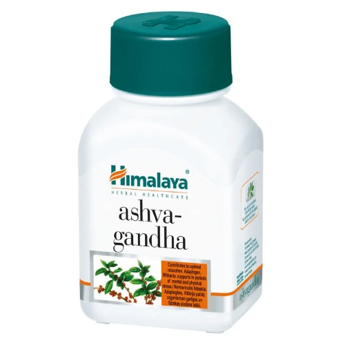 Himalaya Wellness Ashvagandha - 60 caps - Sleep Aid