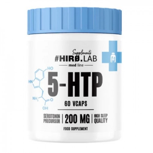 Hiro Lab 5-HTP 200mg - 60 caps - Focus & Energy