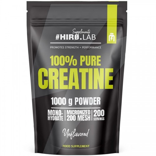 Hiro Lab Creatine Monohydrate - 1000 g Unflavoured - Creatine Monohydrate