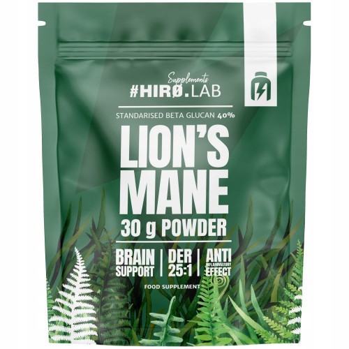 Hiro Lab Lion's Mane Mushroom Extract - 30g - Antioxidants