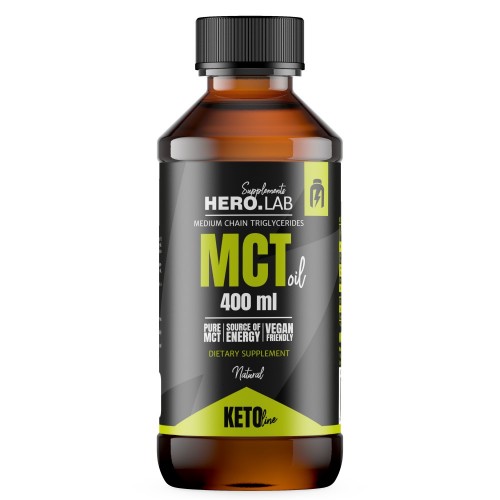 Hiro Lab Pure MCT Oil - 400 ml - Other Healthy Fats