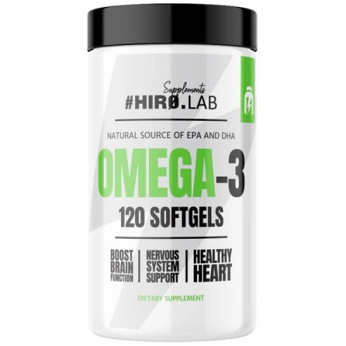 Hiro Lab Omega 3 - 120 softgels - Healthy Fats