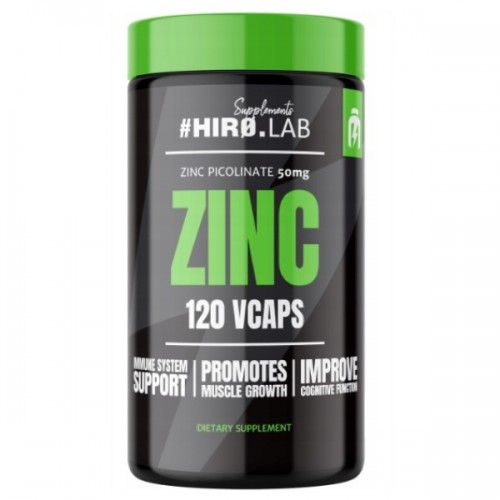 Hiro Lab Zinc - 120 caps - Minerals