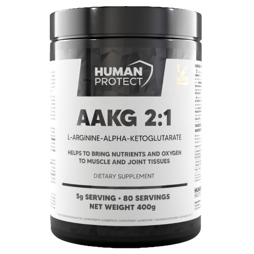 Human Protect AAKG 2:1 - 400g Unflavoured - Amino Acids & BCAA