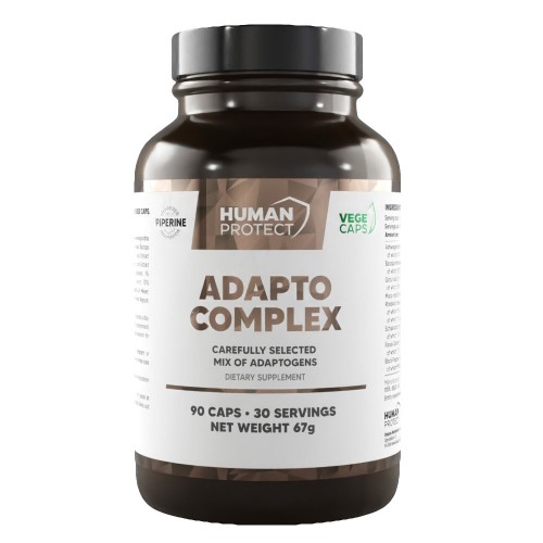 Human Protect Adapto Complex - 90 caps - Focus & Energy