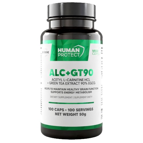 Human Protect ALC+GT90 - 100 caps - Weight Loss Support