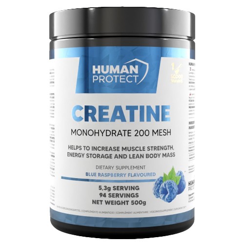 Human Protect Creatine Monohydrate - 500g - Endurance & Strength