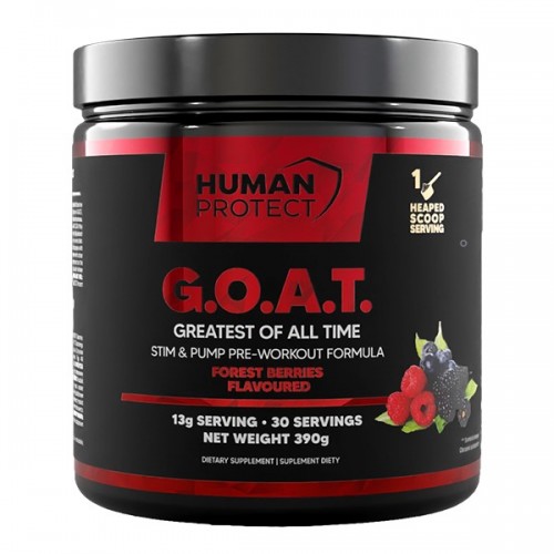 Human Protect G.O.A.T. - 390g - Pre Workout