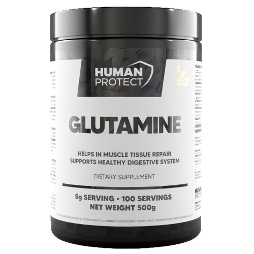 Human Protect Glutamine - 500g Unflavoured - Amino Acids & BCAA