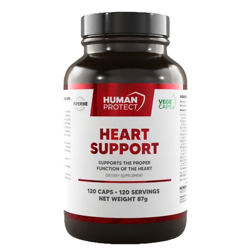 Human Protect Heart Support - 120 caps - Herbs & Plant Extracts