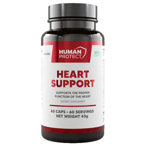 Human Protect Heart Support - 60 caps - Herbs & Plant Extracts