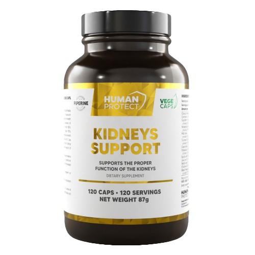 Human Protect Kidneys Support - 120 caps - Herbs & Plant Extracts