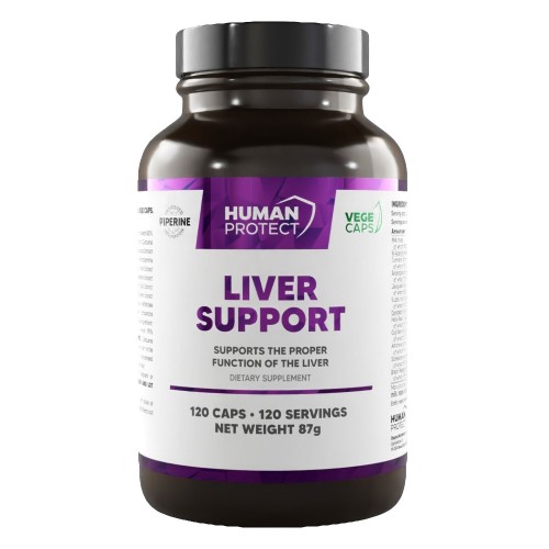 Human Protect Liver Support - 120 caps - Liver Support