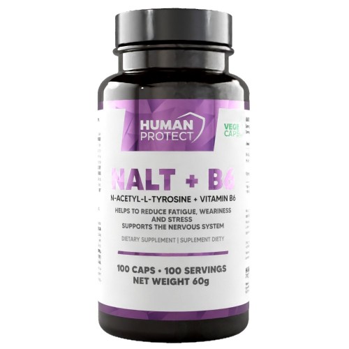 Human Protect NALT + B6 - 100 caps - Focus & Energy