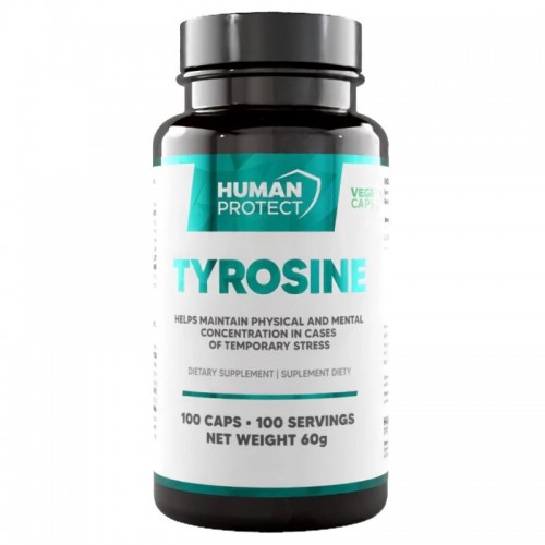 Human Protect Tyrosine - 100 caps - Single Amino Acids