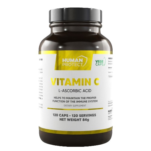 Human Protect Vitamin C 1000mg - 100 caps - Vitamin C