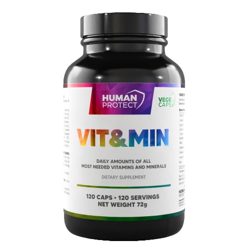 Human Protect Vit&Min - 120 caps - Vitamins & Minerals