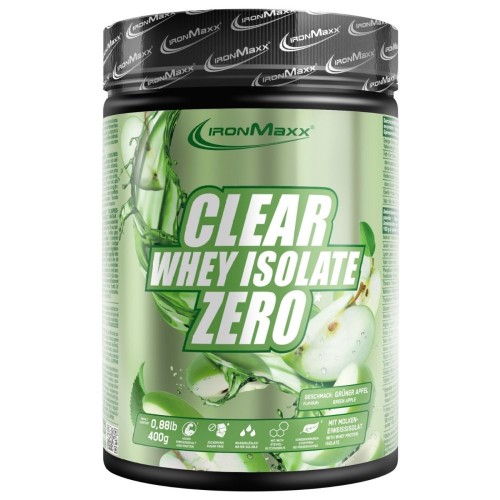 Ironmaxx Clear 100% Whey Isolate ZERO - 400g - Proteins